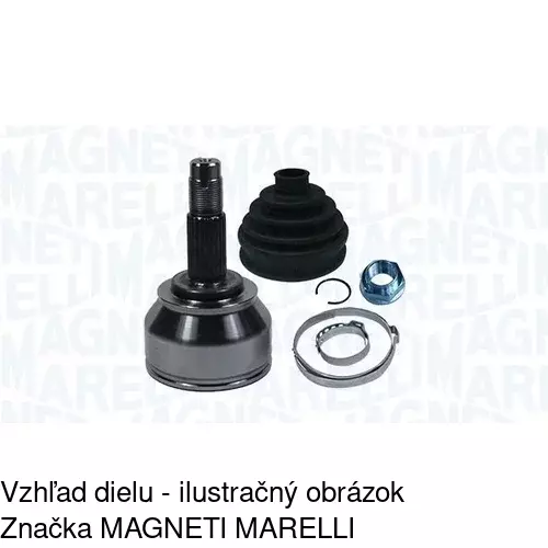 Vonkajší kĺb S40-1129 /POLCAR/