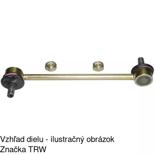 Tyčka stabilizátora S6081011 /POLCAR/ - obr. 2