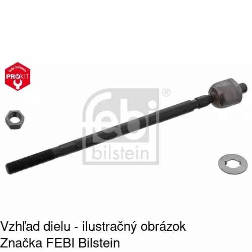 Tyč riadenia POLCAR S6081042