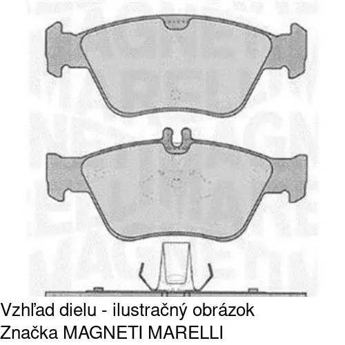 Brzdové dosky POLCAR S70-0076