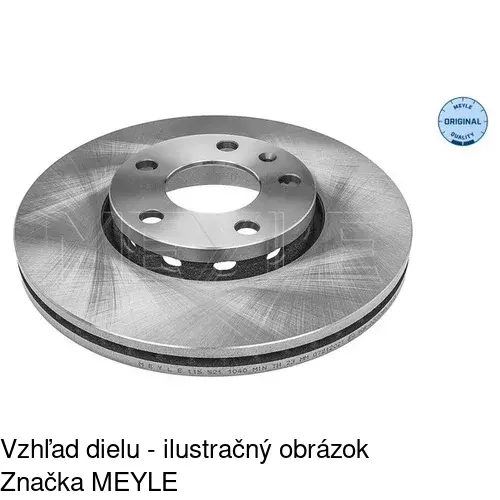 Brzdové dosky S70-0135 /POLCAR/ - obr. 4