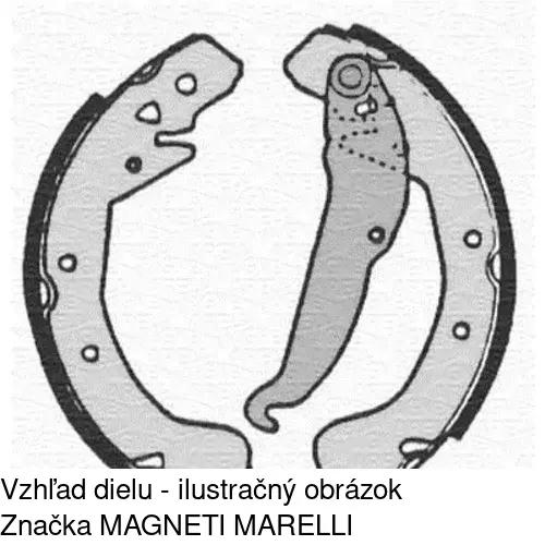 Brzdové dosky POLCAR S70-1054