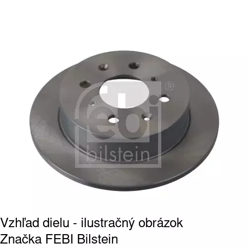 Brzdový kotúč S71-1094 /POLCAR/ - obr. 3