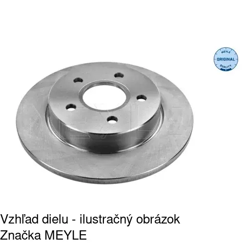 Brzdový kotúč S71-1156 /POLCAR/ - obr. 5