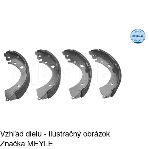 Brzdové čeľuste S72-1050 /POLCAR/ - obr. 5