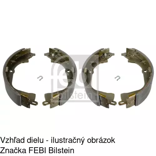 Brzdové čeľuste S72-1055 /POLCAR/ - obr. 1