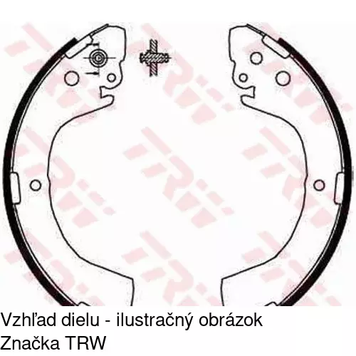 Brzdové čeľuste S72-1081 /POLCAR/ - obr. 5