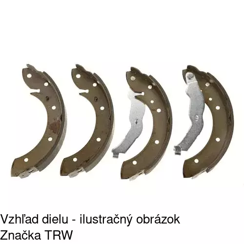 Brzdové čeľuste S72-1087 /POLCAR/ - obr. 4