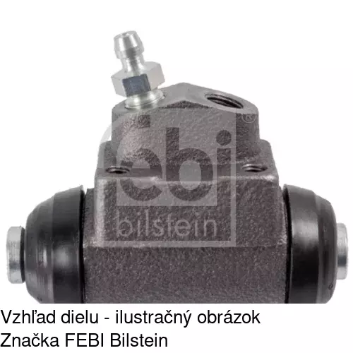 Brzdový valček S74-0027 /POLCAR/ - obr. 3