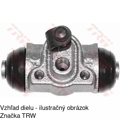 Brzdový valček S74-0031 /POLCAR/ - obr. 1