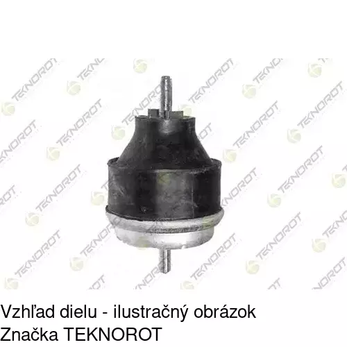 Silentblok motora VW-EM045 /POLCAR/ - obr. 2