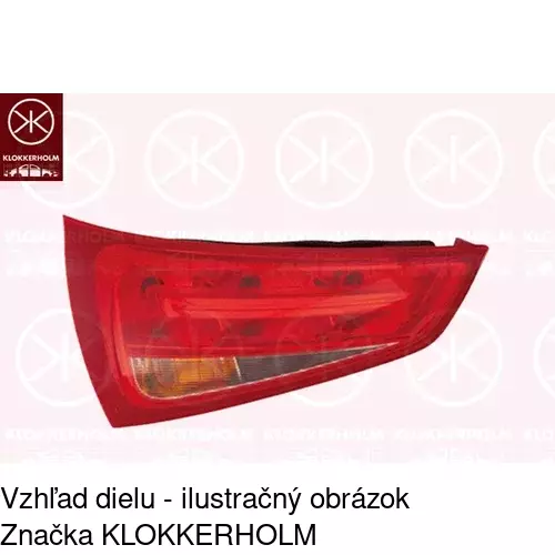 Zadné svetlo POLCAR 130087-H
