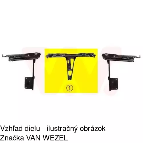 Predné čelo 130804 /POLCAR/ - obr. 1