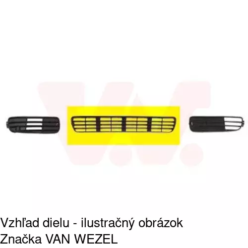 Kryt v nárazníku POLCAR 130827