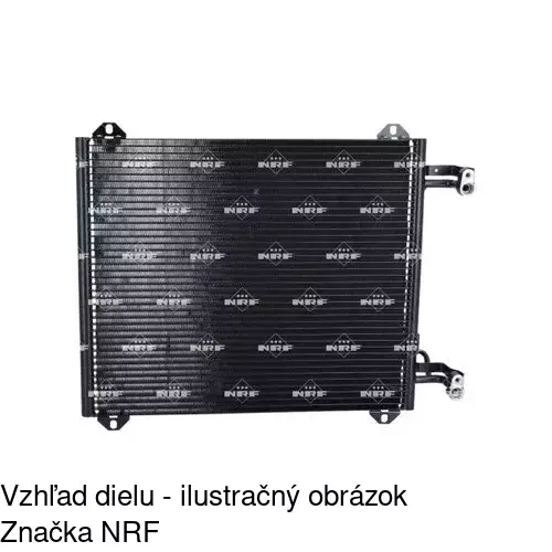 Chladiče klimatizácie 1322K8C1 /POLCAR/