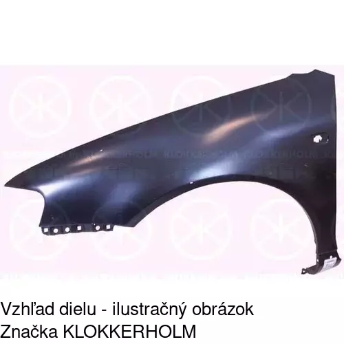 Predný blatník POLCAR 132301-1