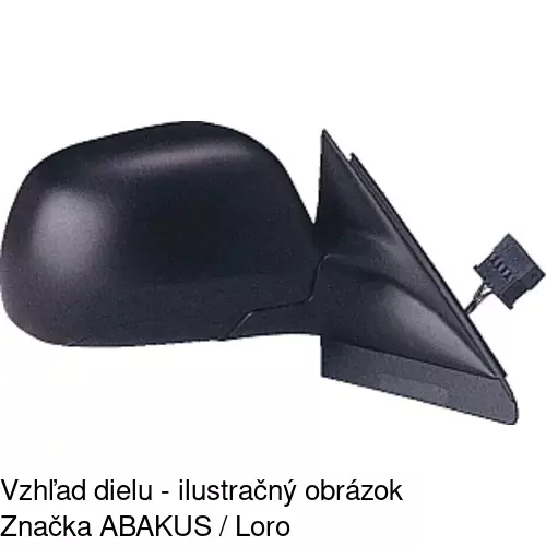 Rám vonkajšieho zrkadla 1323520M /POLCAR/ - obr. 4