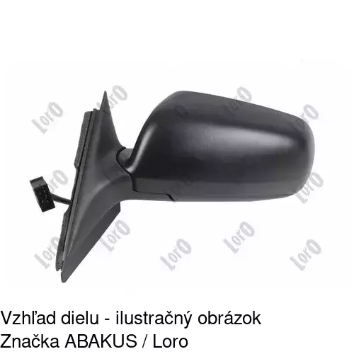 Vonkajšie zrkadlo 1324514M /POLCAR/ - obr. 5
