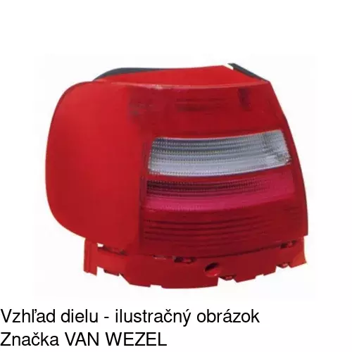Zadné svetlo 1324873E /POLCAR/ - obr. 2