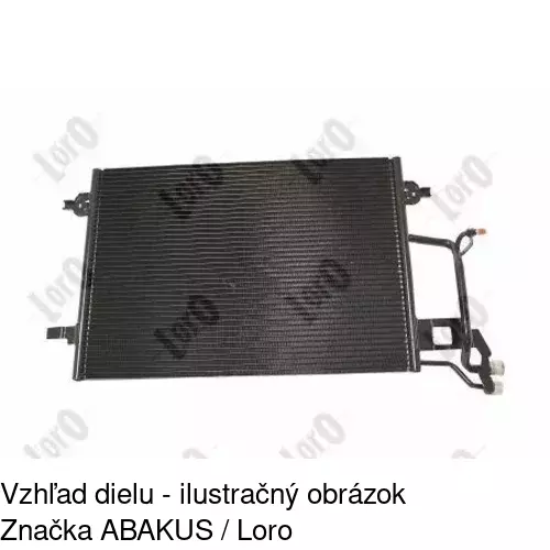Chladiče klimatizácie 1324K8C2 /POLCAR/ - obr. 4