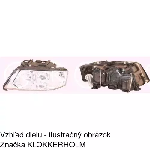 Hlavný reflektor 1327102E /POLCAR/ - obr. 2