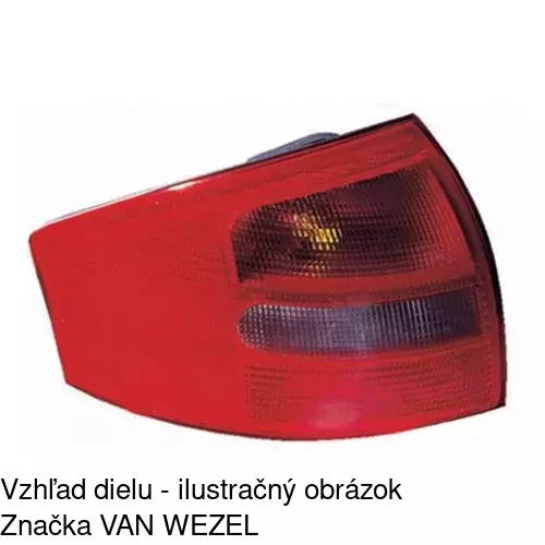 Zadné svetlo 132787-E /POLCAR/ - obr. 2