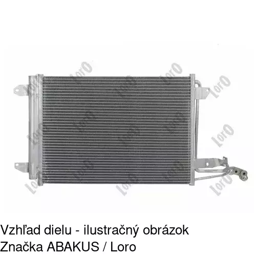 Chladiče klimatizácie 1331K8C1 /POLCAR/ - obr. 5
