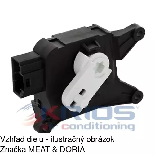 Motorček kúrenia 1331SN1X /POLCAR/ - obr. 3