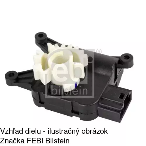 Motorček kúrenia POLCAR 1331SN3X