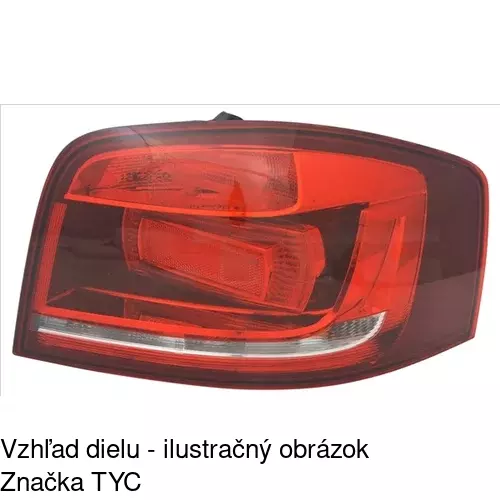 Zadné svetlo POLCAR 1332873E