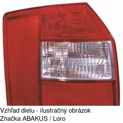 Zadné svetlo 1334871E /POLCAR/ - obr. 5
