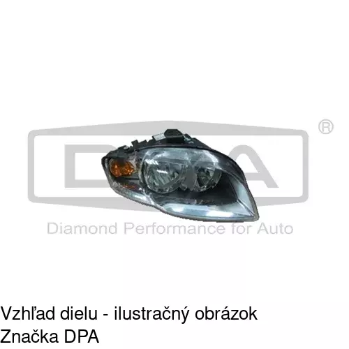Hlavný reflektor 133509-E /POLCAR/ - obr. 4