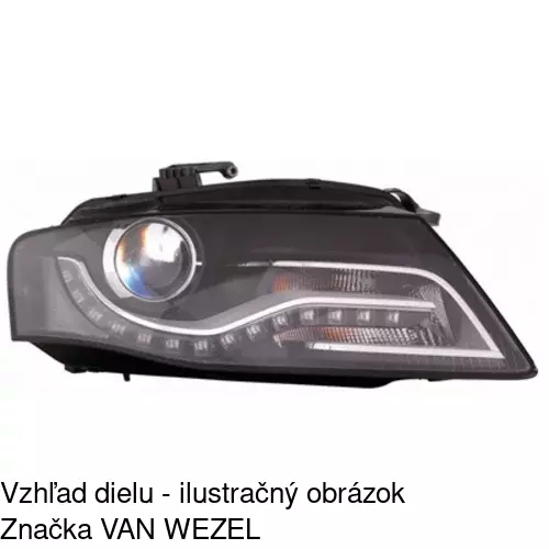 Hlavný reflektor 1337102E /POLCAR/ - obr. 3