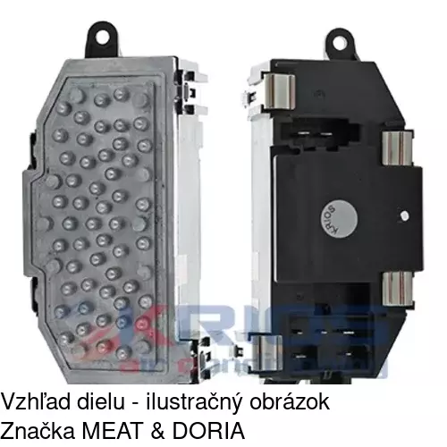 Ovládače klimatizácie 1337KST1X /POLCAR/ - obr. 2