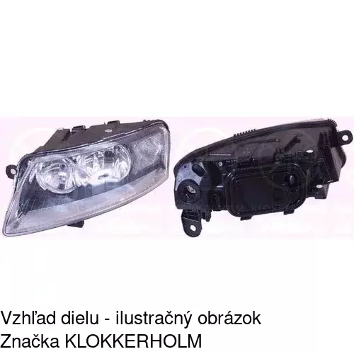 Hlavný reflektor 133809-H /POLCAR/ - obr. 2
