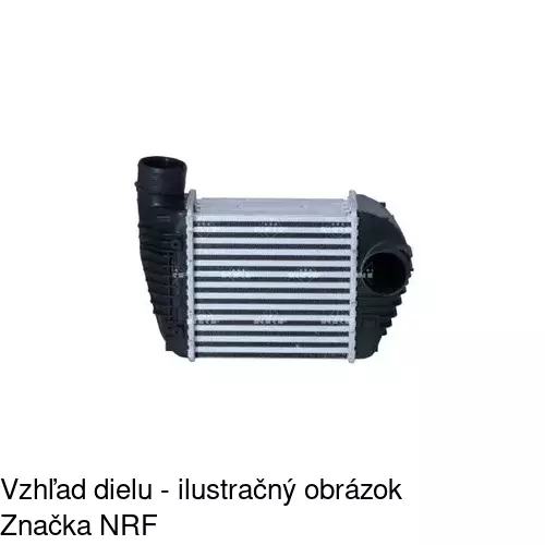 Chladiče vzduchu (Intercoolery) 1338J84X /POLCAR/ - obr. 1