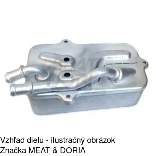 Chladiče oleja 1338L8-1 /POLCAR/ - obr. 2