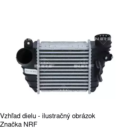 Chladiče vzduchu (Intercoolery) 1350J8-2 /POLCAR/ - obr. 1