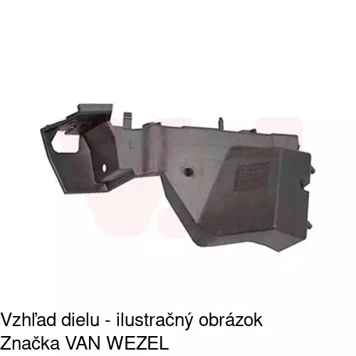Držiak nárazníka 136517-4 /POLCAR/ - obr. 1