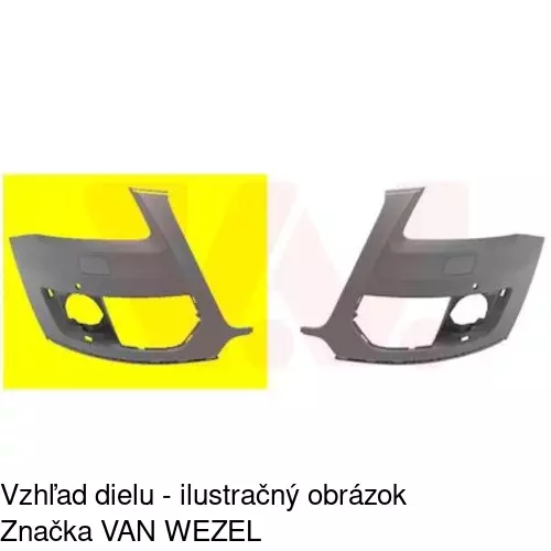 Rámik nárazníka 136518-3 /POLCAR/ - obr. 2