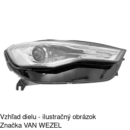 Hlavný reflektor 13E1105H /POLCAR/ - obr. 4