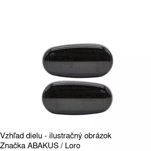 Bočná smerovka POLCAR 1404194E