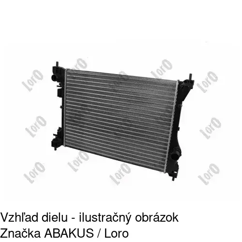 Chladiče vody 142508-1 /POLCAR/ - obr. 2