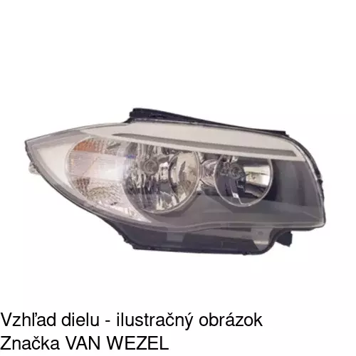 Hlavný reflektor POLCAR 200110CV