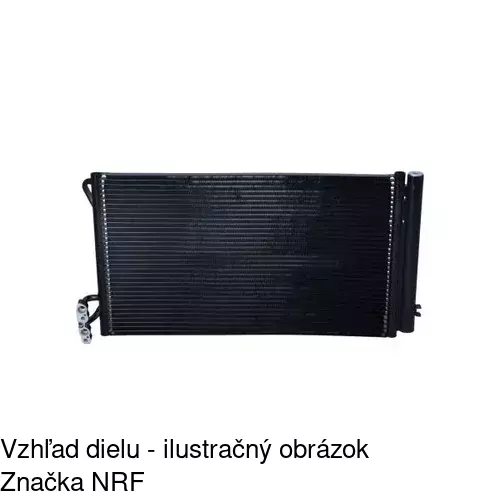 Chladiče klimatizácie 2001K8C2S /POLCAR/ - obr. 2
