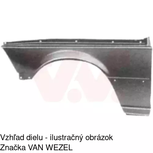 Predný blatník 200401 /POLCAR/ - obr. 1