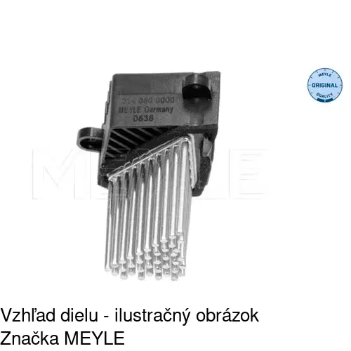 Ovládače klimatizácie 2016KST-1 /POLCAR/ - obr. 3