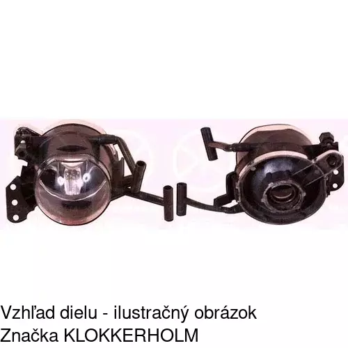 Hmlové svetlo - predné 2017291U /POLCAR/ - obr. 1