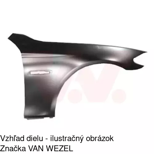 Predný blatník 201902-Q /POLCAR/ - obr. 5