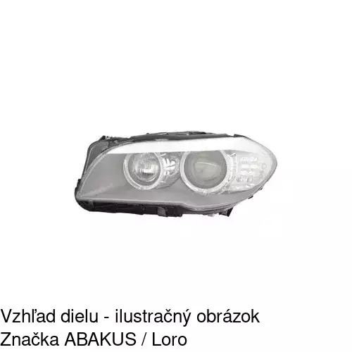 Hlavný reflektor 2019102H /POLCAR/ - obr. 2